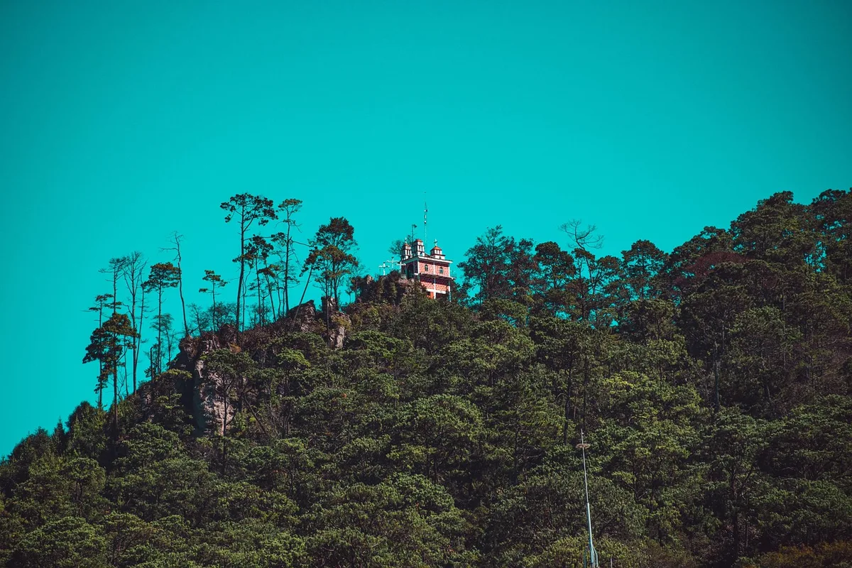Cerro boscoso en el estado de Hidalgo